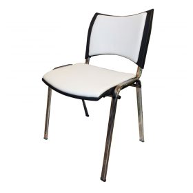 ISO Smart várószék, krómozott vázzal