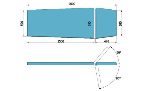  Állítható magasságú vizsgálóágy (ODSR) 