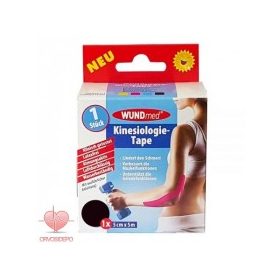  Wundmed Kinesio tape 5cmx5m Fekete 