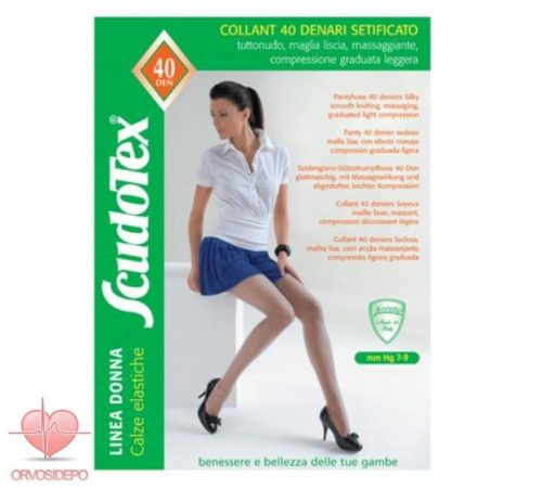 SCUDOTEX 433 VISONE 40 DEN kompressziós harisnyanadrág