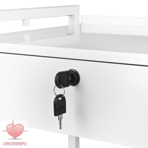 Műszertartó 2 fiókos, zárható (3181) 