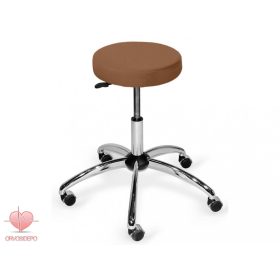   Laborszék, görgőkkel, választható színű műbőrrel (OLIVIA)