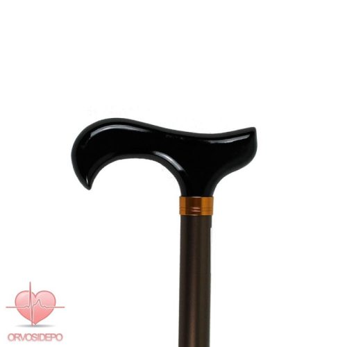 Járóbot ,állítható magasságú OD4341, fekete vagy bronz színben, íves markolattal (Eco)