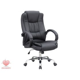 Aston Szék fekete műbőrrel