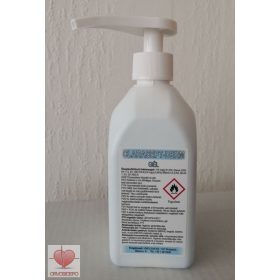 Clarasept Derm gél 500 ml-es pumpás kézfertőtlenítő