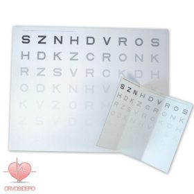 Lea alacsony kontraszt látásvizsgáló táblák - 3 m-ről