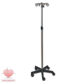 Infúziós állvány 4 kampós