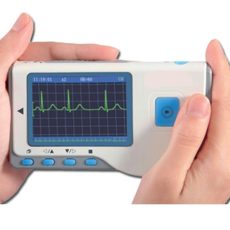 EKG Monitor, Kézi Cardio-B Szoftverrel + Bluetooth stickkel