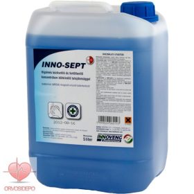  INNO-SEPT kézfertőtlenítő szappan Baktericid (MRSA), fungicid, virucid, tuberkulocid hatású 5L.
