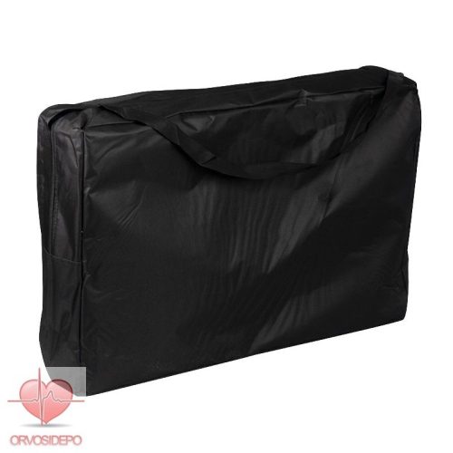 Összecsukható masszázságy, krém műbőrrel, alumínium, 3 szekciós (0790)